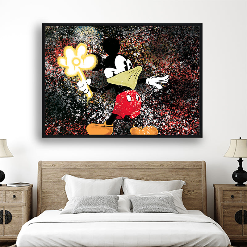 Mickey Minnie Wall Art, Splash of Arts