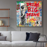 dream big framed wall art
