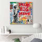 dream big canvas wall art