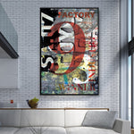 industrial abstract wall art