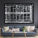 industrial canvas wall art for sale