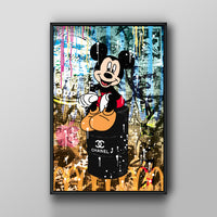 mickey mouse canvas wall art