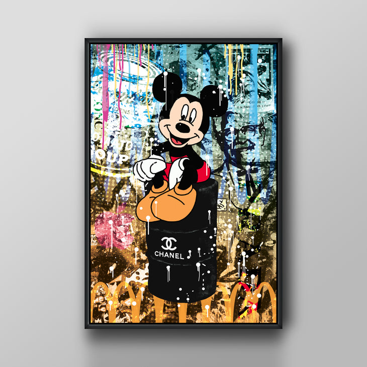 mickey mouse canvas wall art