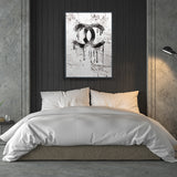 Chanel Canvas Black and white Wall Art