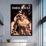 dark souls Canvas wall art