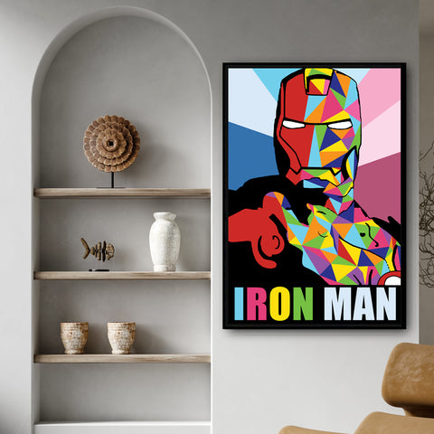Iron Man Pop Art 