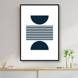 Navy and Blue Wall Art