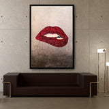Red Lips Wall Art