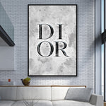 dior wall canvas