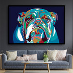 Dog Pop Art Canvas
