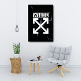 Off-White Canvas Wall Art