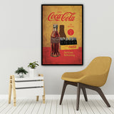 coca cola wall art