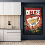 vintage coffee canvas wall art