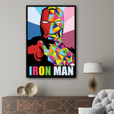 Iron Man Pop Art Canvas