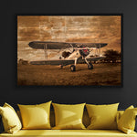 Vintage Airplane Wall Art