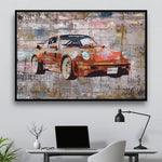 Vintage Porsche Wall Art