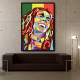 Bob Marley Pop Art wall art