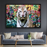 Pop Culture Tiger Canvas Art