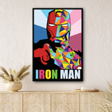 Iron Man Pop Art wall art