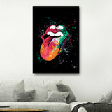  Wall Art Lips Rolling Stones