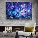 psychedelic canvas wall art
