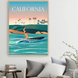 california canvas art 