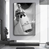 champagne wall art