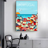 city portugal wall art