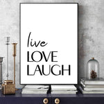 love quote canvas wall art