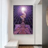 psychedelic canvas paintings