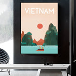 vietnam wall art