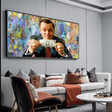 the wolf of wall street canvas art