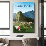 machu picchu and the incas wall art