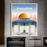 jerusalem wall art