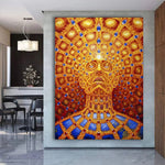 psychedelic wall art