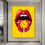 lollipop wall art