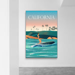 california canvas wall art
