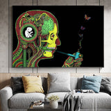psychedelic canvas art
