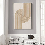 minimalist geometric abstract art
