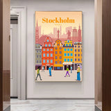 canvas backpack stockholm