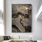 gold marble canvas