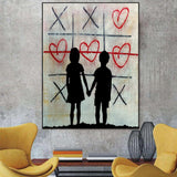 framed love wall art