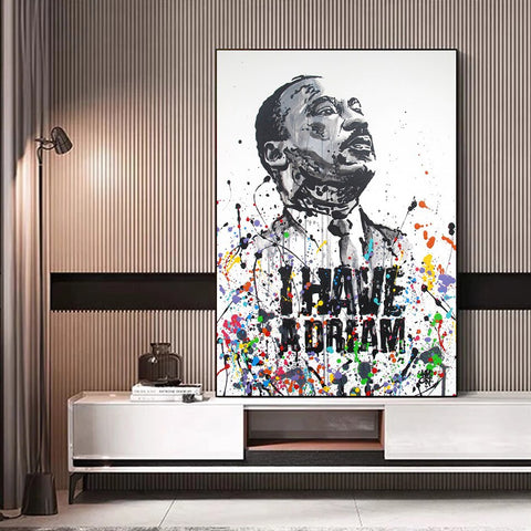 martin luther king wall art
