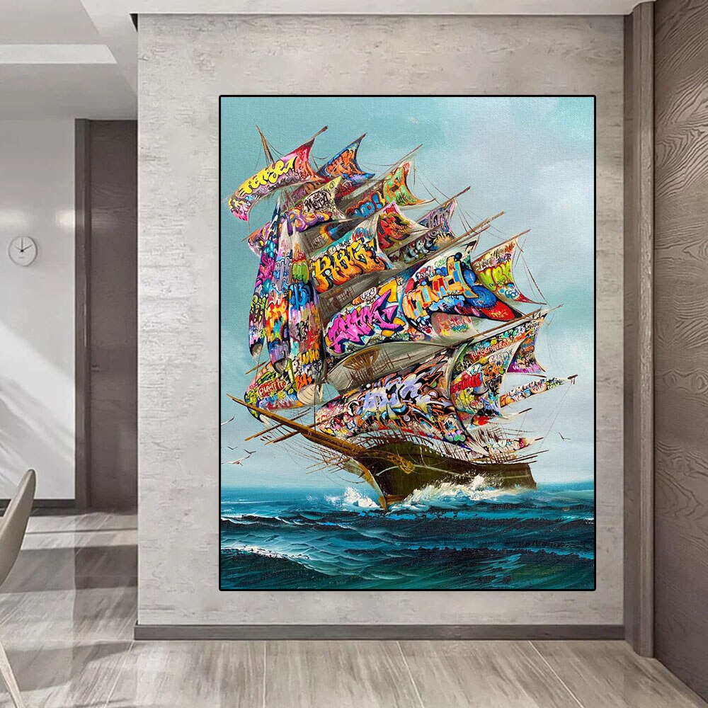 Boat Pop Art