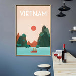 vietnam canvas wall art