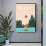 vietnam wall framed art