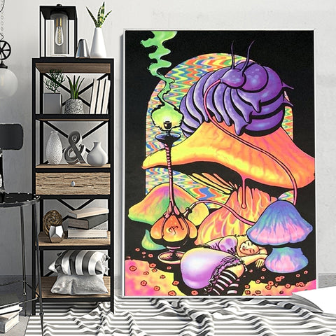 magical mushroom art