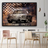 car canvas wall art
