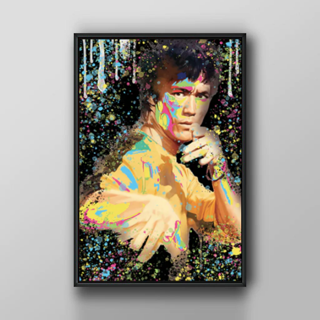 bruce lee canvas