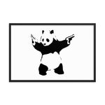  banksy panda canvas